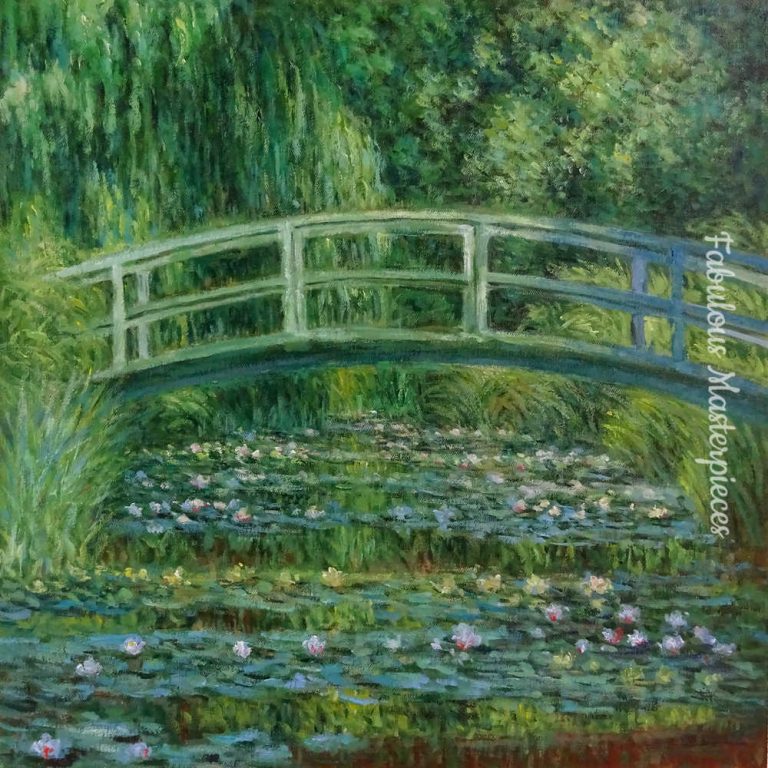 monet Japanese Bridge reproduction monet japanese bridge